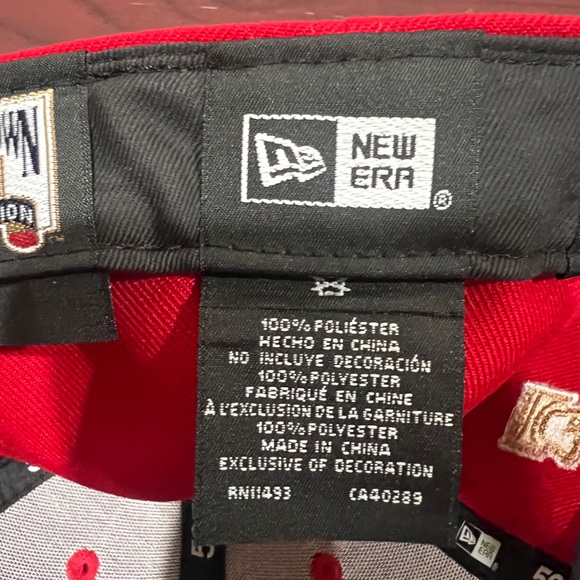 New Era x Just Don, 59Fifty Fitted Hat, Philadelphia Phillies, Red - Picture 3 of 12